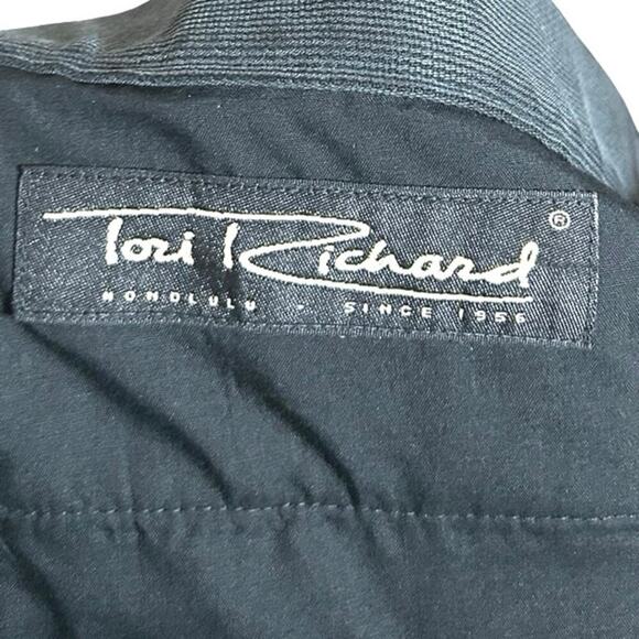 NWT Tori Richard Men’s Pleated Tencel Chino Shorts Dark Gray Size 42 - Picture 6 of 6